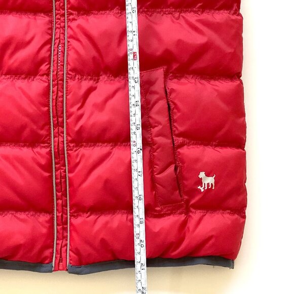Mini Boden Boys Reversible Insulated Puffer Vest Size 9-10 140cm Red Navy Planes - Picture 11 of 12